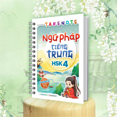 Sách - Takenote Ngữ Pháp Tiếng Trung HSK 4