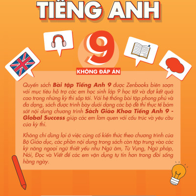 Bài Tập Tiếng Anh 9 - Không Đáp Án (Dùng Kèm SGK Global Success)