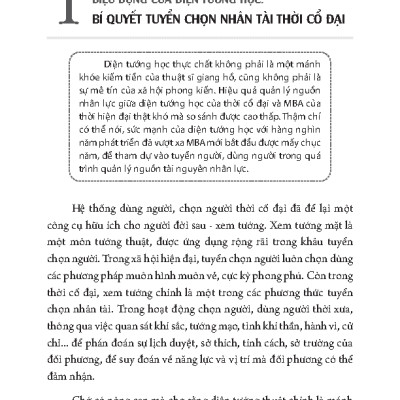 Đồ Giải Xem Tướng Biết Người - Cẩm Năng Quản Lý Nguồn Nhân Lực - Bìa Cứng (Tái Bản 2024)