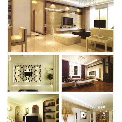 Thiết Kế Chi Tiết Nhà Ở Theo Phong Thủy - Quyển Màu Đỏ - Nền Tường