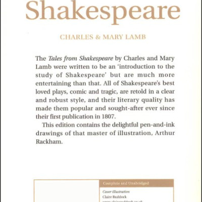 Truyện đọc thiếu nhi tiếng Anh: Tales from Shakespeare