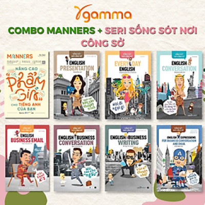 Bộ 7 Cuốn Sống Sót Nơi Công Sở - English Business + Manners - Nâng Cao “Phẩm Giá” Cho Tiếng Anh Của Bạn 