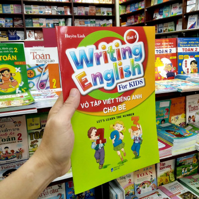 Vở Tập Viết Tiếng Anh Cho Bé - Tập 4