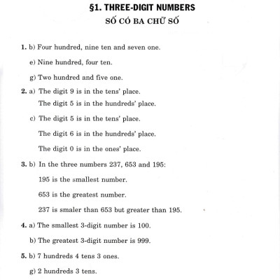 We Learn Maths In English - Em Học Toán Bằng Tiếng Anh 3 - HA