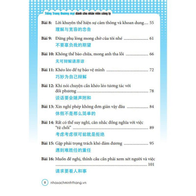 Sách - Tiếng Trung Thương Mại Dành Cho Nhân Viên Công Ty - Bìa Mềm - Minh Thắng