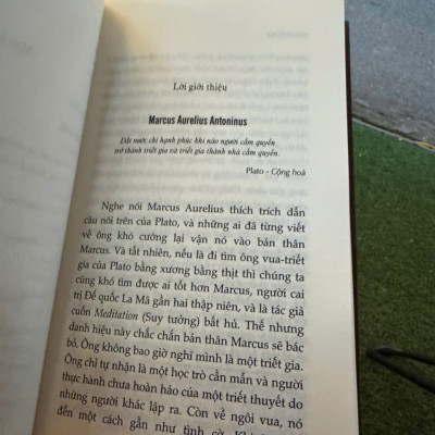 SUY TƯỞNG – MARCUS AURELIUS ANTONINUS – TỦ SÁCH TINH HOA -