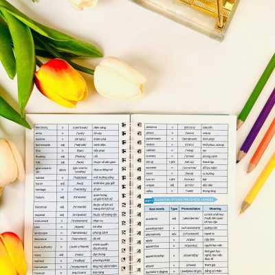 Sách - Sổ Tay Học Nhanh Toàn Diện Tiếng Anh Trung Học Phổ Thông - ndbooks