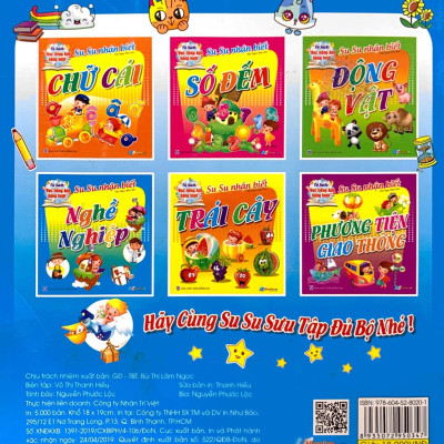 Tủ Sách Học Tiếng Anh Bằng Hình - Su Su Nhận Biết - Nghề Nghiệp