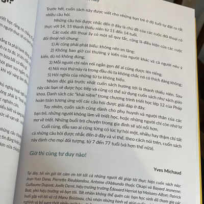 Sách - Biết tuốt về triết - Trò chuyện giữa triết gia và bạn trẻ về những vấn đề triết học căn bản (Nhã Nam HCM)