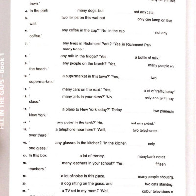 Fill In The Gaps - Book 1 (Không CD)