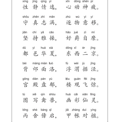 Thiên Tự Văn (Tái Bản)