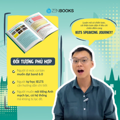 Combo Sách Giải Thích Ngữ Pháp Tiếng Anh + IELTS Speaking Journey – Speak Your Way to Band 6.0