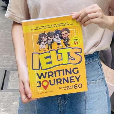 Sách - Combo Làm Chủ Tiếng Anh ( Giải Thích Ngữ Pháp Tiếng Anh + IELTS Writting Journey From Basic to Band 6.0 TB)