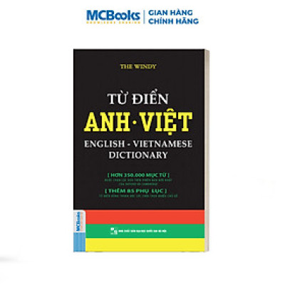 Sách - Từ điển Anh - Việt ( Bìa mềm đen )