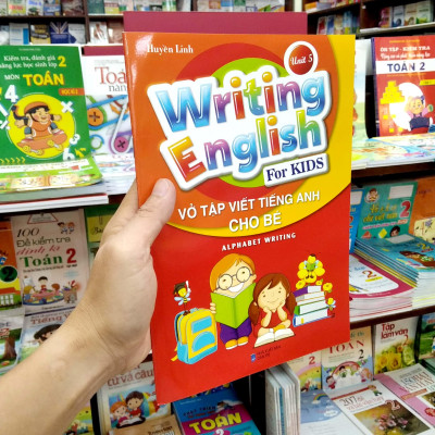 Vở Tập Viết Tiếng Anh Cho Bé - Tập 5