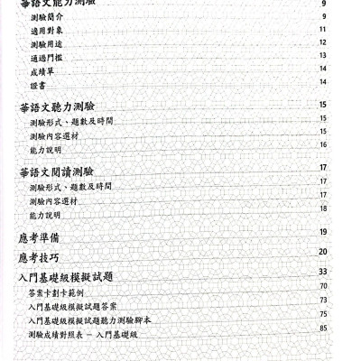 Đề Thi Mô Phỏng Đề Thi Năng Lực Hoa Ngữ - Nhóm A - Quyển 3