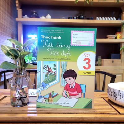 Sách - Combo Thực Hành Viết Đúng Viết Đẹp 3 Tập 1 + 2 ( biên soạn theo chương trình GDPT 2018 )