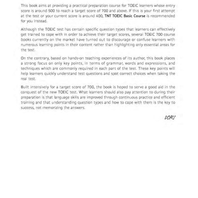 TNT TOEIC - Intensive (Third Edition) (Kèm file MP3)