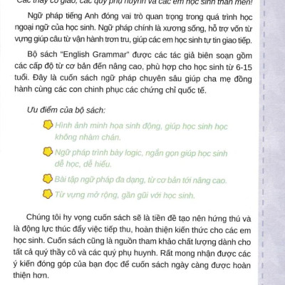 English Grammar For Flyers 1 - Có Đáp Án