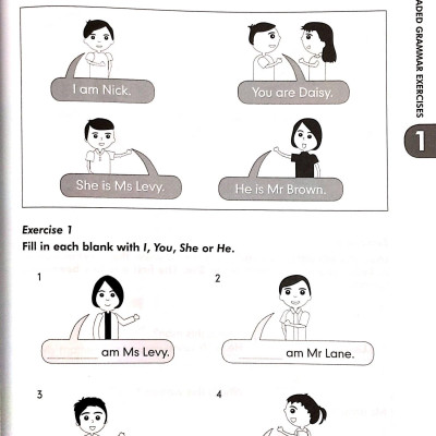 Graded Grammar Exercises 1