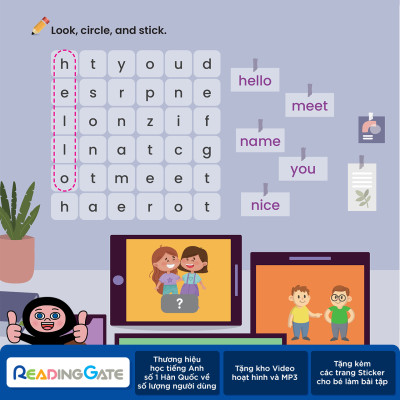 Sách DODO ABC WORKBOOK -  SIGHT WORDS 3 READING GATE Cho Bé Từ 5 Đến 8 Học Ngữ Âm, Đánh Vần Tiếng Anh 