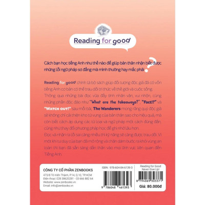 Sách Reading For Good Never Give Up