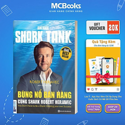 Sách - Bùng Nổ Bán Hàng Cùng Shark Robert Herjavec - MCBooks