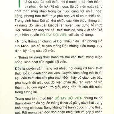 Sổ Tay Đội Viên