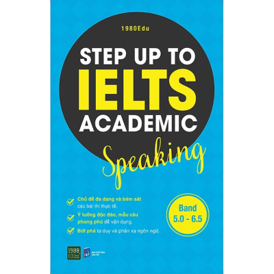 Bộ 4 Cuốn Sách Luyện Thi IELTS: Step Up To Ielts Academic (Listening + Reading + Writing + Speaking)