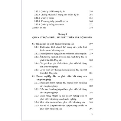 Đầu tư phát triển bất động sản và quản lý dự án đầu tư xây dựng