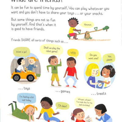 Sách thiếu nhi tiếng Anh: All About Friends