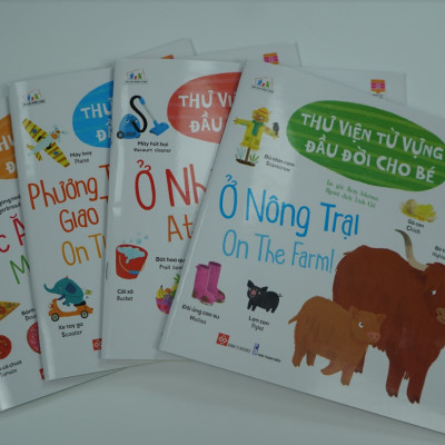 BỘ THƯ VIỆN TỪ VỰNG ĐẦU ĐỜI CHO BÉ