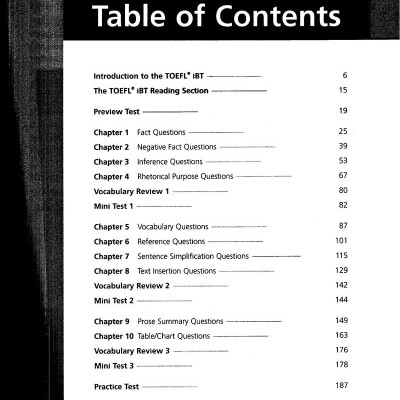 Developing Skills For The Toefl IBT - Reading