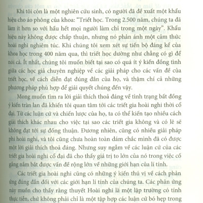 THUYẾT HOÀI NGHI CỔ ĐẠI - Harald Thorsrud – NXB Đại Học Sư Phạm
