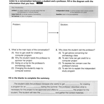Mastering Skills For The Toefl IBT - Listening - Kèm CD