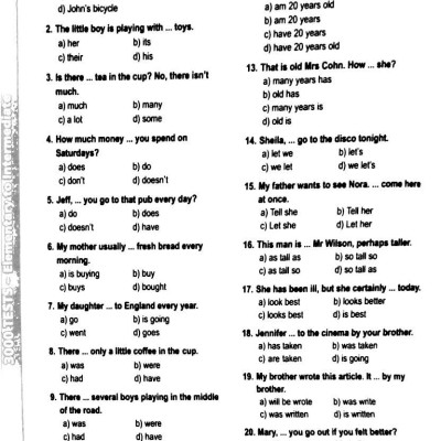 3000 Tests Elementary To Intermediate (Không CD)
