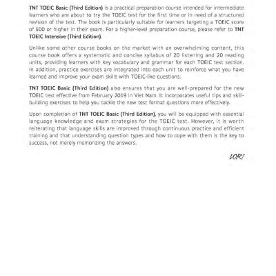 TNT TOEIC - Basic (Third Edition) (Kèm file MP3)