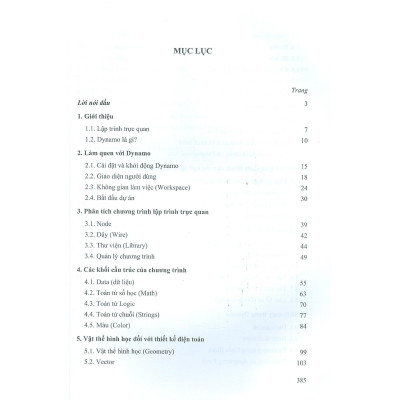 Sách - Ứng Dụng Dynamo Và Revit Trong Mô Hình Thông Tin Xây Dựng - NXB Xây Dựng