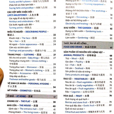 Combo 2 sách Từ điển hình ảnh Tam Ngữ Trung Anh Việt – Visual English Vietnamese Chinese Trilingual Dictionary +Tuyển tập cấu trúc cố định tiếng Trung ứng dụng +DVD tài liệu