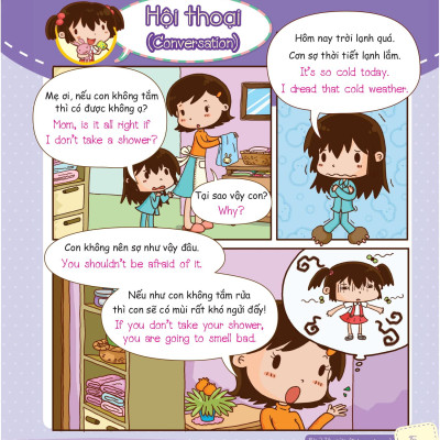 Tiếng Anh Giao Tiếp Cho Trẻ Em - Daily Routines - Nếp Sinh Hoạt Hằng Ngày