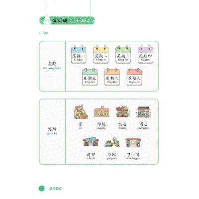 Sách - Tiếng Trung Dành Cho Học Sinh Tiểu Học - Sách Bài Học - Tập 3 - Nhân Trí Việt