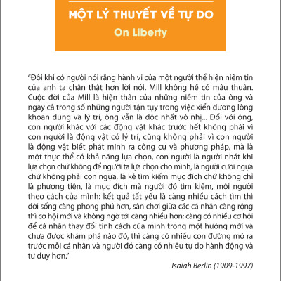 Một Lý Thuyết Về Tự Do (On Liberty) - John Stuart Mill - IRED Books