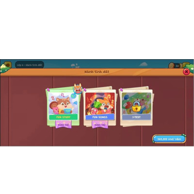 Gói Edufun Premium Level 6 (Thẻ Học Tiếng Anh EDUFUN + Tặng Kèm Sách Học Sinh, Sách Bài Tập, 2 Cuốn Truyện)