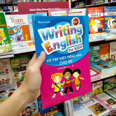 Vở Tập Viết Tiếng Anh Cho Bé - Tập 1