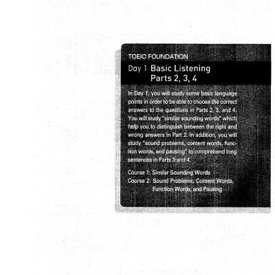 Hackers TOEIC Start Listening (Kèm 1CD)