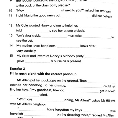  Graded Grammar Exercises 6