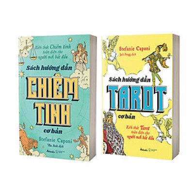 Combo Sách Huyền Học Cơ Bản Stefanie Caponi - Kiến Thức Chiêm Tinh & Tarot Toàn Diện Cho Người Mới Bắt Đầu