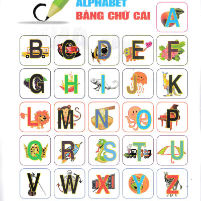 Từ Điển Tiếng Anh Bằng Hình Đầu Tiên Của Bé_HA