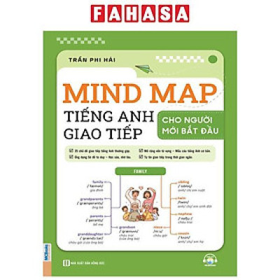 Sách - Mind Map Tiếng Anh Giao Tiếp Cho Người Mới Bắt Đầu