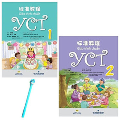 Combo Giáo Trình Chuẩn YCT 1 và Giáo Trình Chuẩn YCT 2 ( Tặng Kèm Bút )